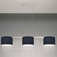 Светильник подвесной 9002/3SG black IDL Италия  60W 115 см Никель Venus