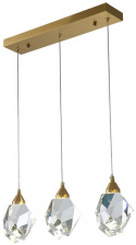 Подвесной светильник Crystal rock II 9701P/3L brass