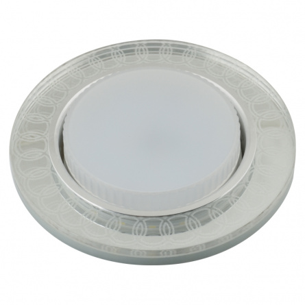 Точечный светильник Luciole DLS-L157 GX53 GLASSY/CLEAR 3D фото 1