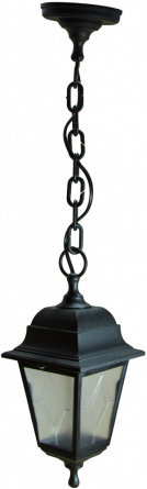 Уличный светильник подвесной  UUL-A01H 60W/E27 IP44 BLACK SILVER фото 1