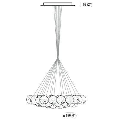 Люстра Bocci 28.37 Cluster D10 фото 7