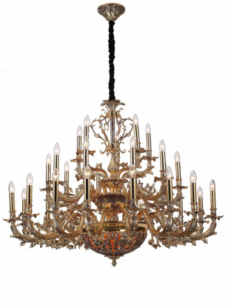 Подвесная люстра Firenze FIRENZE 1780.30.3 antique gold фото 1
