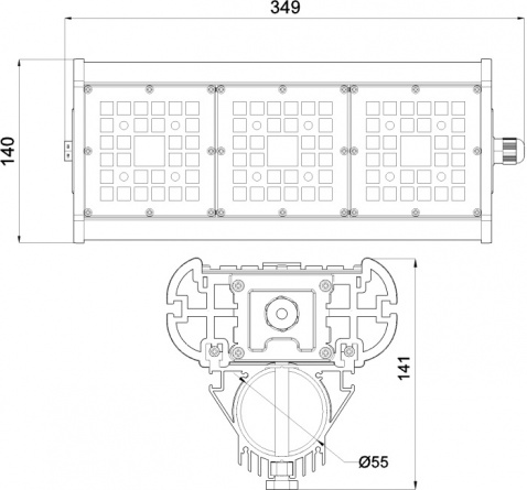 Уличный консольный светильник Галеон 31 CB-C0324041 фото 2