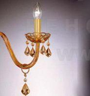Бра OR Illuminazione  454/1 TC AMBRA amber фото 1
