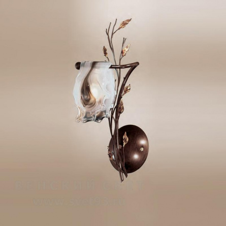 Бра 213/1A Narvalo grey V264/136 IDL Италия  40W 35 см Рустика Flora фото 1